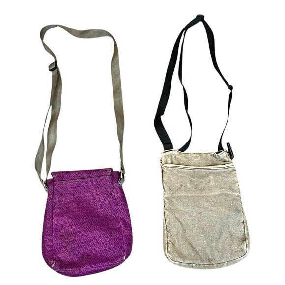 Bungle of 2 travel bags:  Kavu Keeper Khaki & Columbia Azza Raspberry #119L - Picture 2 of 4